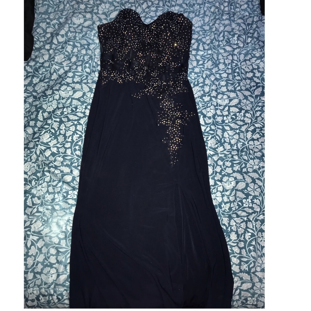 Beautiful Navy Corset dress